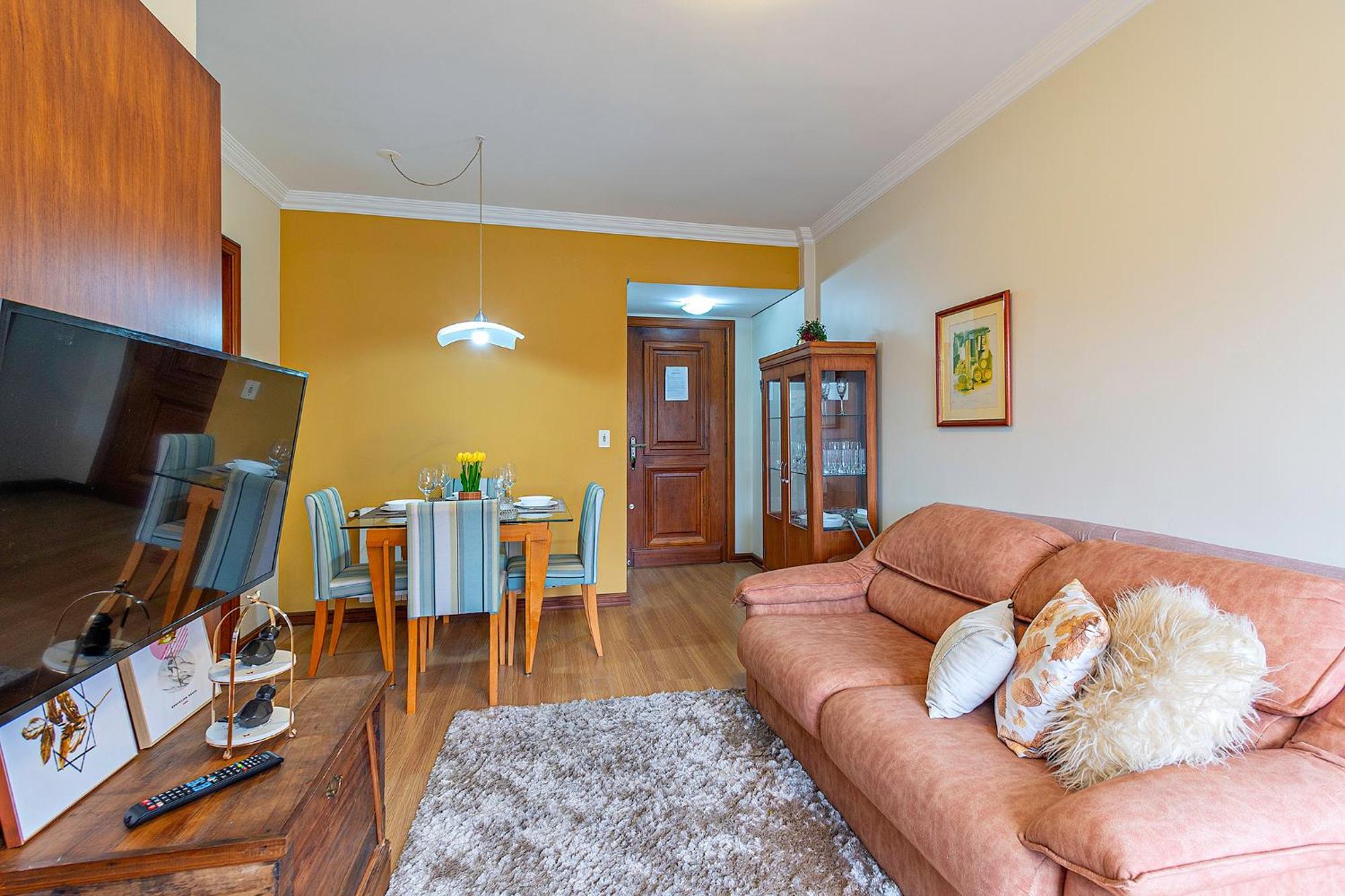Apartment Borges De Medeiros, 500m Da Rua Coberta, 4 Pessoas Gramado